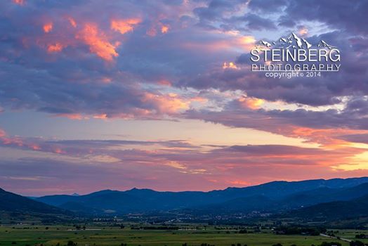 Yampa Valley Mountain Range